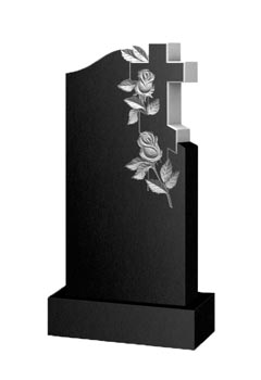 Памятник с крестом на могилу фото